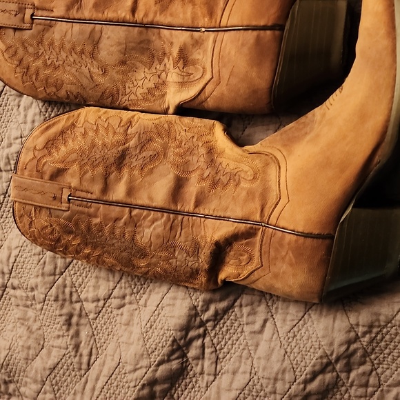 Dan Post 3464 Snip Toe leather ladies cowboy boots - Picture 8 of 12